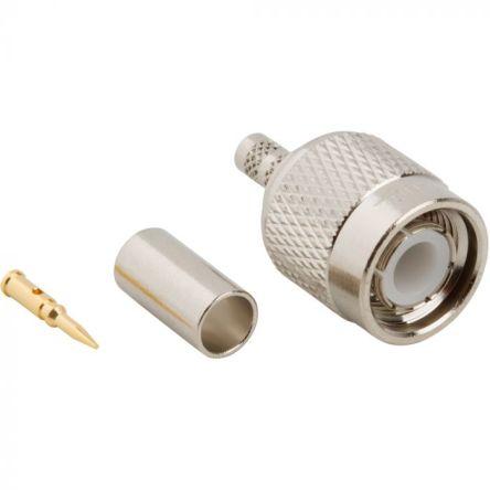 Amphenol RF Konektor RF Vnější, 50 Ω, orientace těla: Rovný, Kabel Konektor TNC Přepážka Krimpovací 85 °C -40 °C, typ