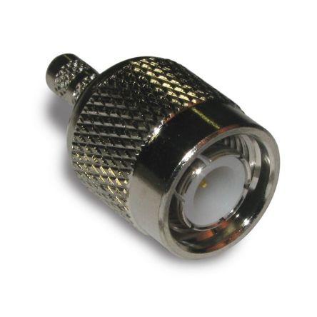 Amphenol RF Konektor RF Vnější, orientace těla: Rovný, Kabel Konektor TNC Přepážka Krimpovací, typ kabelu: Koaxiální,