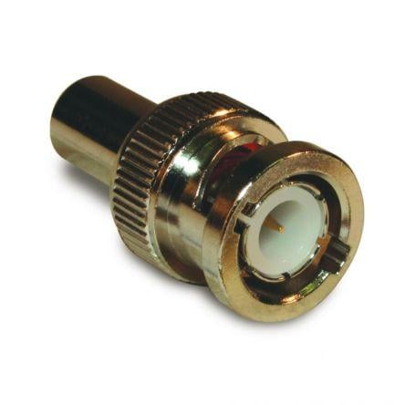 Amphenol RF Konektory BNC Vnější, orientace těla: Rovný, Kabel Konektory BNC Přepážka Krimpovací, 0GHz, 0.5 GHz, typ
