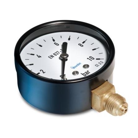 Tlakoměr Se závitem MAT1-D10.B26 40 mm G 1/8 Černěná ocel, 60 °C 25 bar 0 bar Bourdon