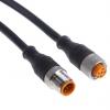 Kabel ovladače snímače, A: Vnější, A: Rovný 5, B: Přímý, B: Vnitřní, 60V 34, IP65, IP67, IP68, IP69K, řada: RST-RKWT/LED