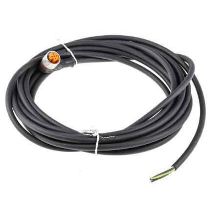 Kabel ovladače snímače, A: Vnitřní, A: Pravoúhlý 5, B: Volný konec, 50 V ac, 60V dc, IP67, IP65, IP69K, IP68, řada: RKWT