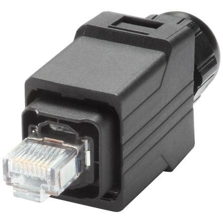Siemens Ethernetový konektor, řada: IE Vnější Cat5, počet cest: 4, Rovný, Kabel, počet portů: 2portový