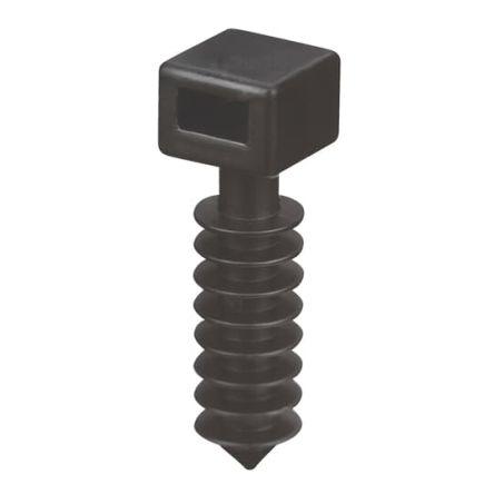Držák vázacích pásek Zatlačovací držák 19.1 mm 19.1mm barva Černá Thomas & Betts