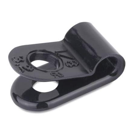 Kabelová svorka pro průměr svazku 3.5 mm Nylon 66 Černá Šroubová Thomas & Betts
