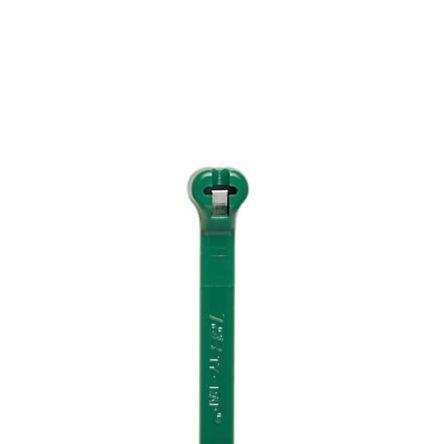 Stahovací páska Kabelová lávka 7TAG009270R0015 185 mm 4.9mm Zelená Nylon 66 Thomas & Betts