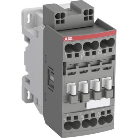 ABB Stykač napětí ve vinutí 24V, 60 V 3pólový 45 A 690V 11 kW s 3 NO, 1 NC kontakty 60V Řídicí jednotka, rozsah: 1SBL23
