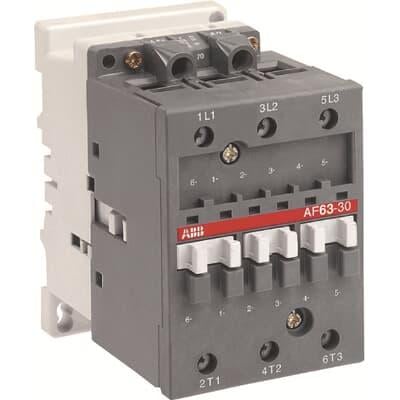ABB Stykač napětí ve vinutí 100V, 250 V 3pólový 63 A 690V 37 kW s 3 NO kontakty 100V, 250 V Řídicí jednotka, rozsah: