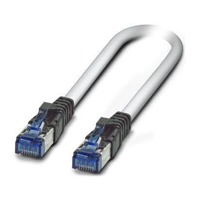Phoenix Contact Kat6 Ethernetové kabely, řada: FL, Šedá, Bez halogenů, 150Vrms 15 m 8, typ pláště: S/FTP