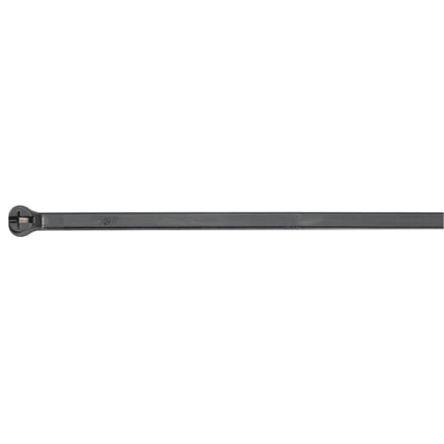 Stahovací páska Kabelová lávka 7TCG009580R0001 186 mm 4.8mm Černá Polyamid Thomas & Betts