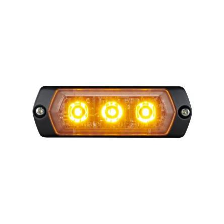 Patlite Výstražné světlo, řada: 1M1 Více barva Žlutá 24V LED Vnitřní/venkovní 1.1A RoHS IP68
