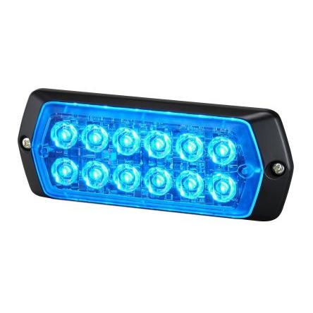 Patlite Výstražné světlo, řada: 2M1 Více barva Modrá 24V LED Vnitřní/venkovní 1.2A RoHS IP68