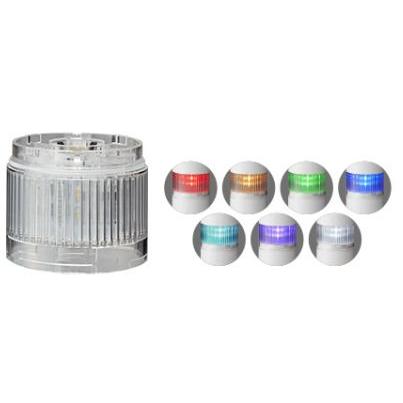 Patlite, rozsah: LR6 Jednotka LED barva čočky Žlutá, Bílá, Červená, Purpurová, Zelená, Modrá Více LED Světelný modul 24V