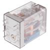 Finder Výkonové relé DPDT Montáž na plošný spoj 10A 24V dc 55
