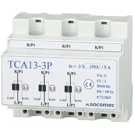 Proudový transformátor, řada: TCA 13 - 3P 50 A Socomec