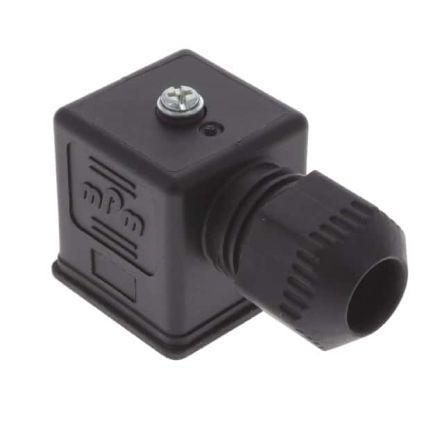 Brad from Molex Konektor DIN 43650, řada: 121201, formát pólů: 2P+E DIN 43650 A, IP67, IP65, 240V ac