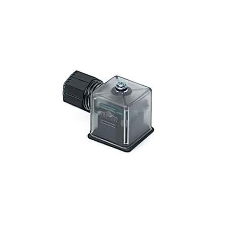 Brad from Molex Konektor pro solenoidy podle normy DIN 43650, řada: 121207, formát pólů: 2P+E DIN 43650 A Indikátor,