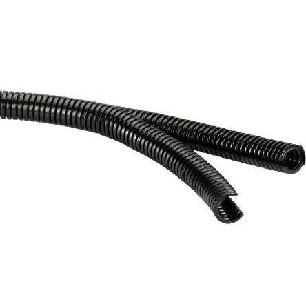 Flexicon Kabelová chránička Černá 11 mm Polyvinylchlorid Polyamid 6 50 m min. R ohybu 70 mm 11 mm