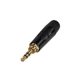 Re-An Products Konektor jack, Volné zavěšení, Konektor TRS Vnější, 3.5 mm 3 barva Černá, orientace těla: Rovný, materiál