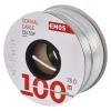 Koaxiální kabel CB50F, 100 m, cívka (balení 100 ks)