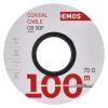 Koaxiální kabel CB50F, 100 m, cívka (balení 100 ks)