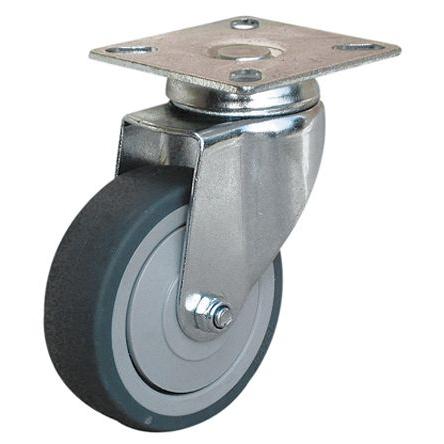 366702 Guitel Hervieu Otočné 60 kg 75 mm, Pryž