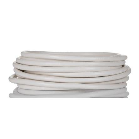 RS PRO Napájecí kabel 2žilový 5 m Polyvinylchlorid plášť, Bílá, vnější průměr: 6 mm OD, 300V, 500 V 70 °C