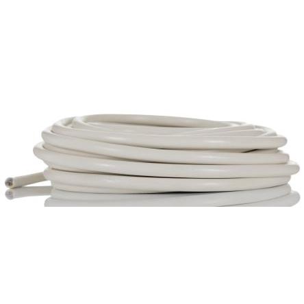 RS PRO Napájecí kabel 3žilový 10 m Polyvinylchlorid plášť, Bílá, vnější průměr: 9.4 mm OD, 300V, 500 V 90 °C
