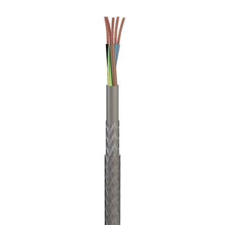 Ovládací kabel, řada: RS PRO 5žilový 1.5mm² Polyvinylchlorid plášť RS PRO Stíněný 10 m, Čirá