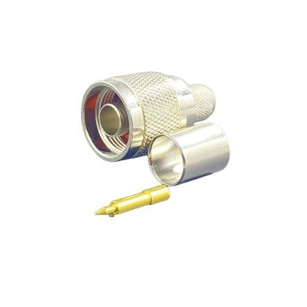 RS PRO Koaxiální konektor Vnější, 50 Ω, orientace těla: Rovný, Kabel Konektor N Krimpovací, 11GHz 155 °C -45 °C, typ