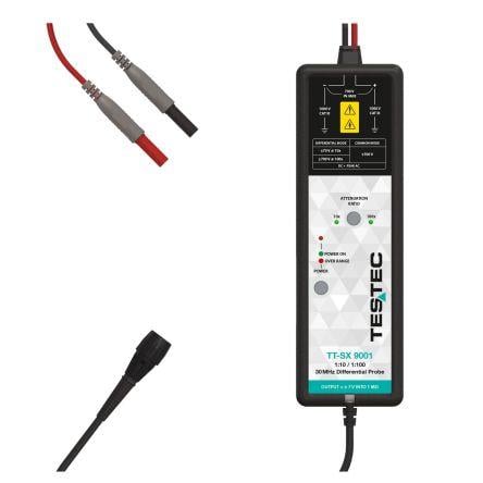 Sonda pro osciloskop TT-SX 9001, typ sondy: Diferenciální 30 MHz 1:10, 1:100 700 V, řada: TT-SX 9000 BNC 1 14 ns, číslo