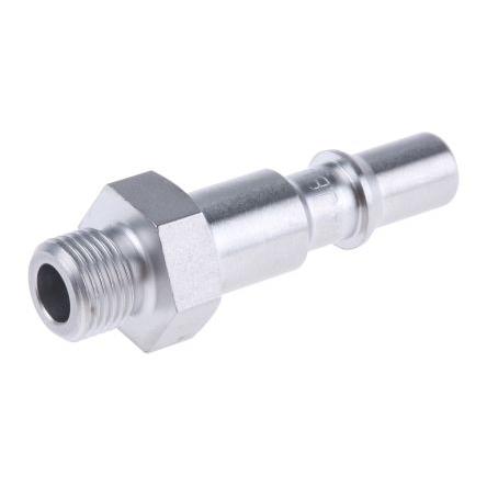 Bezpečnostní rychlospojka, řada: RBE, Nerezová ocel1/8 in Vnější, přípojka se závitem: G Staubli – Fluid Connectors