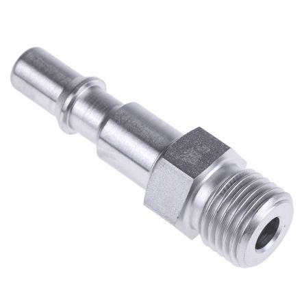Bezpečnostní rychlospojka, řada: RBE, Nerezová ocel1/4 in Vnější, přípojka se závitem: G Staubli – Fluid Connectors