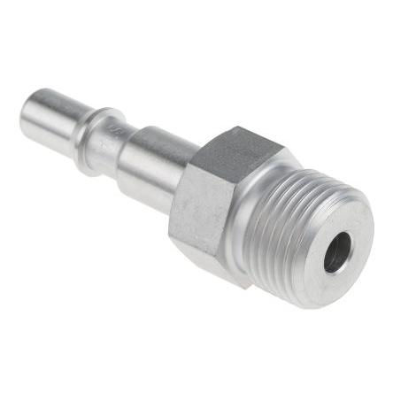 Bezpečnostní rychlospojka, řada: RBE, Nerezová ocel3/8 in Vnější, přípojka se závitem: G Staubli – Fluid Connectors