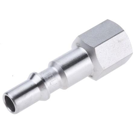 Bezpečnostní rychlospojka, řada: RBE, Nerezová ocel1/8 in Vnitřní, přípojka se závitem: G Staubli – Fluid Connectors