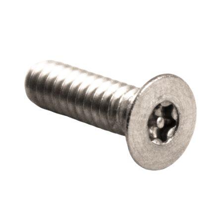 Hammond Bezpečnostní šroub, Černý prášek, Přírodní vibrace Philips hlavice, Nerezová ocel, M3.5, délka: 12 mm