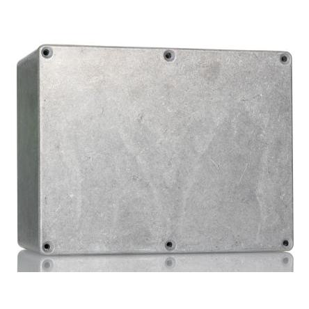 Hammond Rozvodná skříň Odlévaný hliník Bez nátěru 165 mm 128mm řada 1550 IP54 72 mm