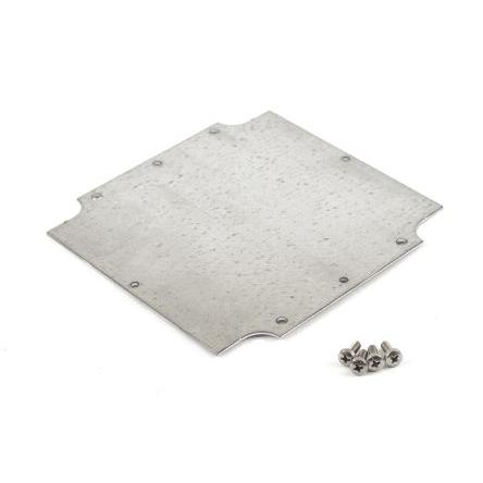 Hammond Montážní deska, délka: 119 mm x 119mm Skříň 1554 a 1555 N, N2 a P2, P, Ocel