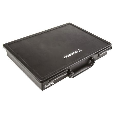 Raaco Box ESD, Antistatický, Polypropylen, délka: 338 mm Vyhovuje normě EN 61340-5-1, šířka: 260mm, výška: 57 mm
