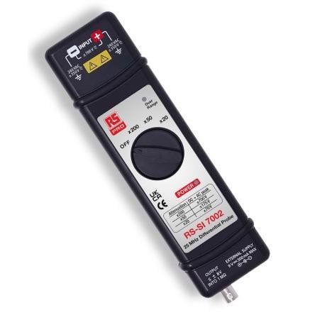 Sonda pro osciloskop, typ sondy: Diferenciální 25 MHz 1:20, 1:50, 1:200 350 V BNC 1 RS PRO