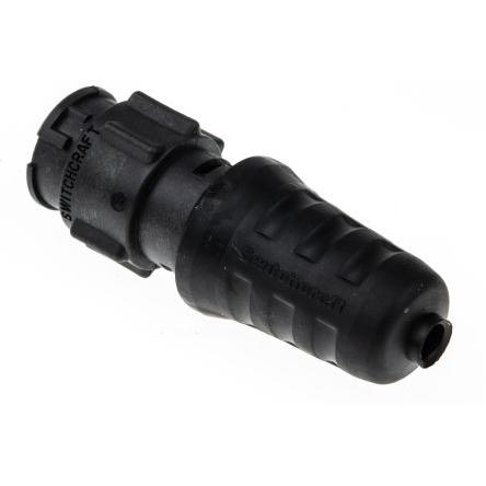 Kulatý konektor, počet kontaktů: 2, Rovný, velikost: Standard Switchcraft, pohlaví kontaktu: Vnější, orientace těla: