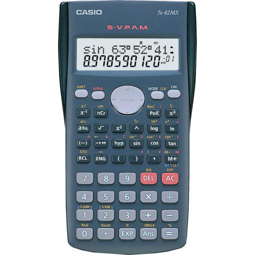 Kalkulačka CASIO FX 82MS, vědecká (školní)
