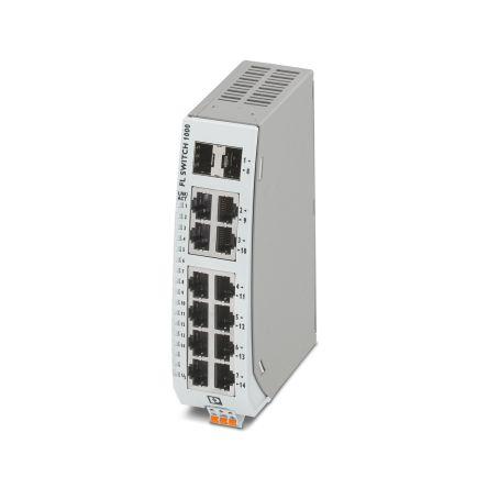 Ethernetový přepínač 14portový 100Mbps Phoenix Contact Neřízený