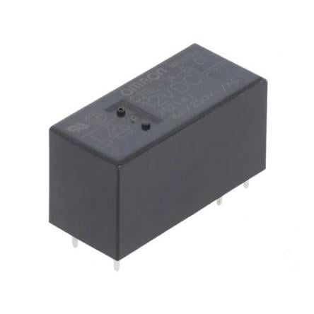 Omron Výkonové relé SPST Průchozí otvor 12A 12V dc G2RL
