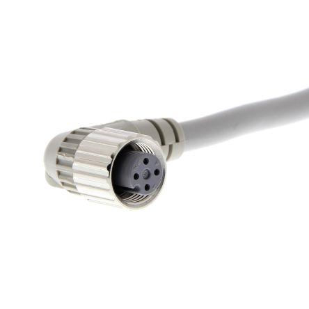 Kabel ovladače snímače, A: Vnitřní, A: Pravoúhlý 4, B: Bez koncovky, 250V, IP67, řada: XS2F Omron 2 m