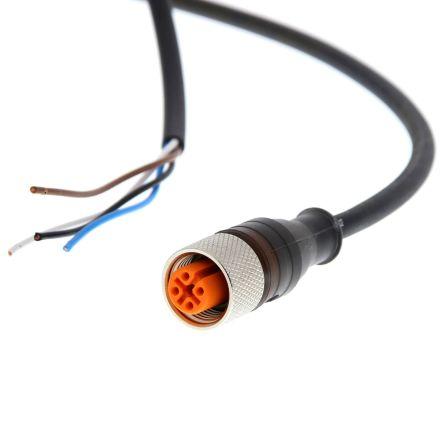 Kabel ovladače snímače, A: Vnitřní, A: Rovný 4, B: Bez koncovky, 30V, IP67, řada: Y92E Omron 5 m