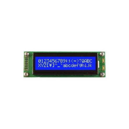 Monochromatický LCD displej MC22005A6W-BNMLW3.3-V2 LCD podsvícení LED Bílá Paralelní Midas 2 x 16