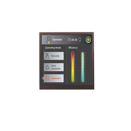 Barevný displej LCD MDT0400EIH-MIPI 4 in 480 x 480 pixelů podsvícení LED rozhraní MIPI Midas