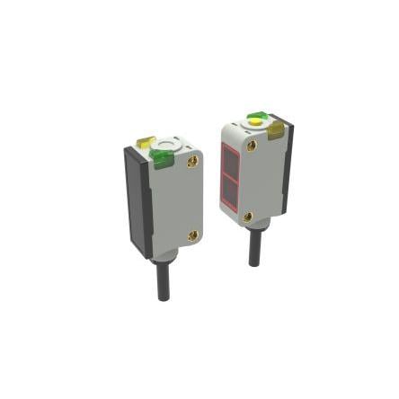 RS PRO Fotoelektrický snímač, řada: RS PRO Červené světlo Blok Kabel, výstup: NPN NO/NC Prostřednictvím přijímače