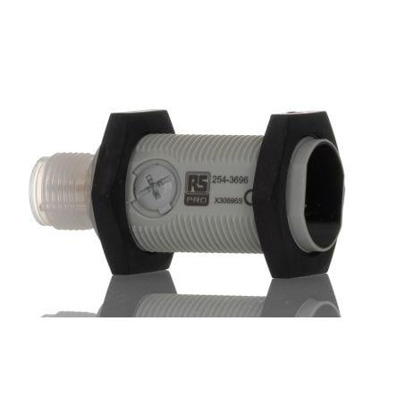 RS PRO Fotoelektrický snímač, řada: RS PRO Infračervená LED Válcový 4jádrový konektor, výstup: NPN NO/NC Difúzní odraz